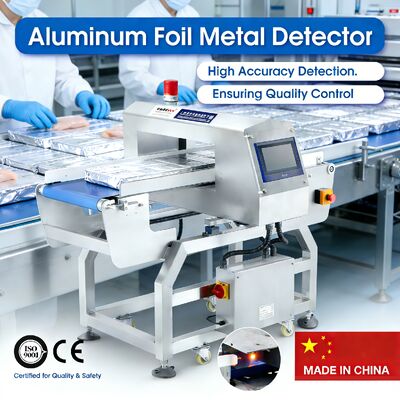 Stainless Steel Conveyor Belt Needle Detector Machine Digital Data Print Function