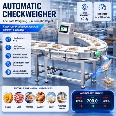 Precision Sorting Equipment Auto Size / Weight Grading For Fruits Vegs Pharma Industrial Materials