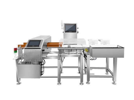 Food Industry food and packaging Metal Detection Weight Packaging Weighing Metal Detector And Check Weigher System
