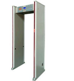 High-precision human body temperature measurement walk through metal detector