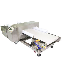 Large D Display Metal Detector Conveyor System For Food Industry - Air Blast