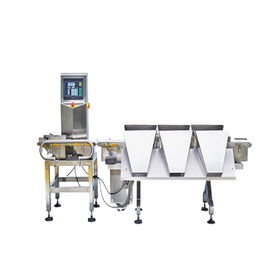 Multi Weight Sorting Zones Conveyor Check Weigher IP67 Waterproof
