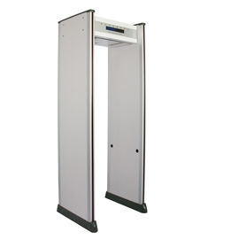 6 Zone Pass Through Metal Detector For Airport / Railway Station High Sensitivity