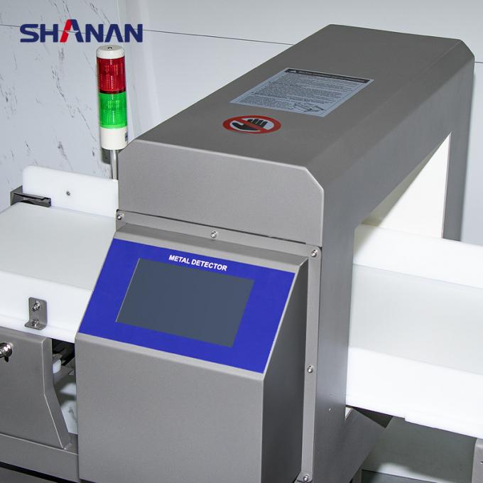 Máy dò kim loại có độ chính xác cao tùy chỉnh Loại băng tải Kẹo thịt Nhà máy thực phẩm tráng miệng Kim loại đặc biệt Dete 1