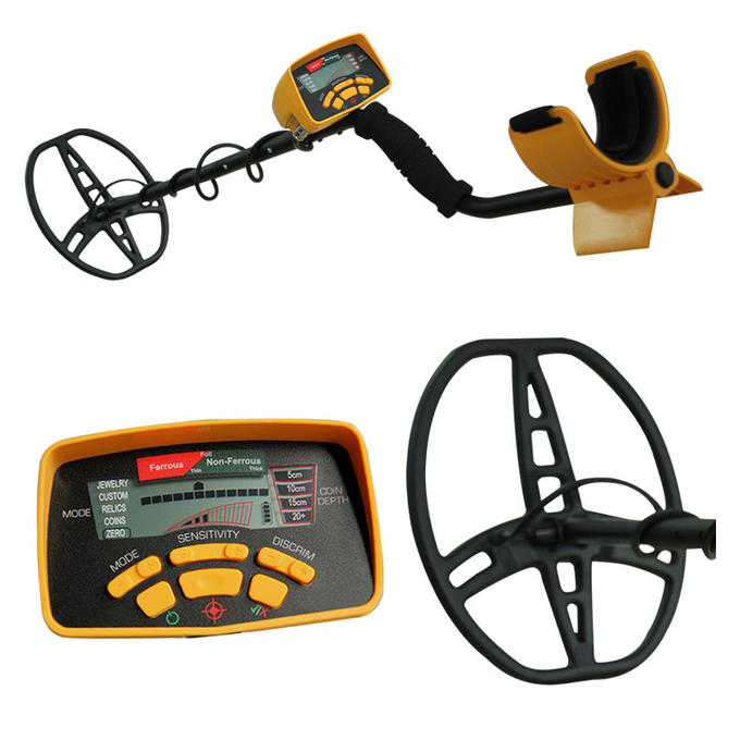 9V Long Range Metal Detector For Diamond / Underground Treasures Gold Finder Machine