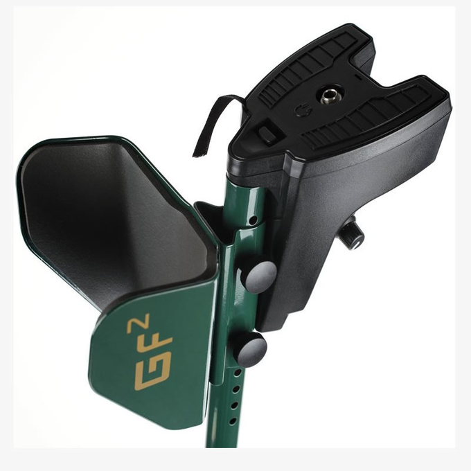 Professional Long Range Underground Metal Detector Gold Scanner Black Color